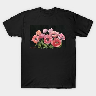 Pink poppies T-Shirt